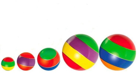Купить Мячи резиновые (комплект из 5 мячей различного диаметра) в Рузе 