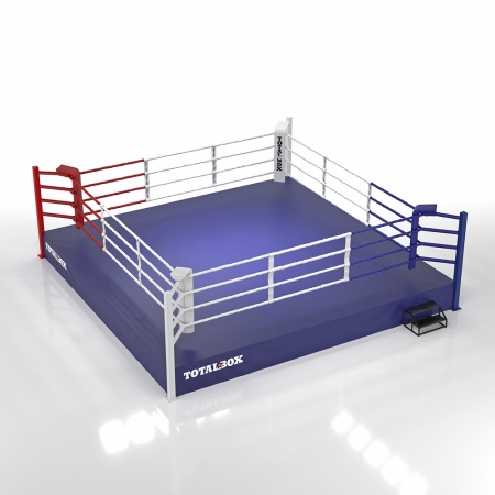 Купить Ринг боксерский Totalbox на помосте 0,5 м, 5х5м, 4х4м в Рузе 