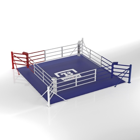 Купить Ринг боксерский напольный Totalbox на упорах 6х6м в Рузе 