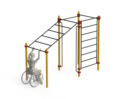 Купить Спортивный комплекс для инвалидов-колясочников WRK-D15_76mm в Рузе 